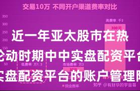 近一年亚太股市在热点快速轮动时期中中实盘配资平台的账户管理阶